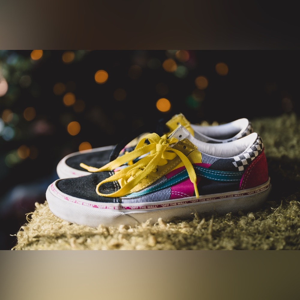 Vans Multicolor Patchwork Sneakers - image 1